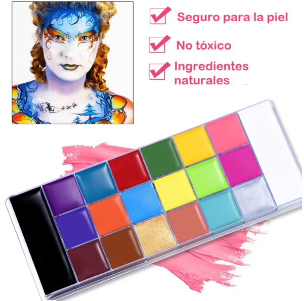 Veronni Pallete™ - Paleta de Maquillaje Profesional Facial y corporal