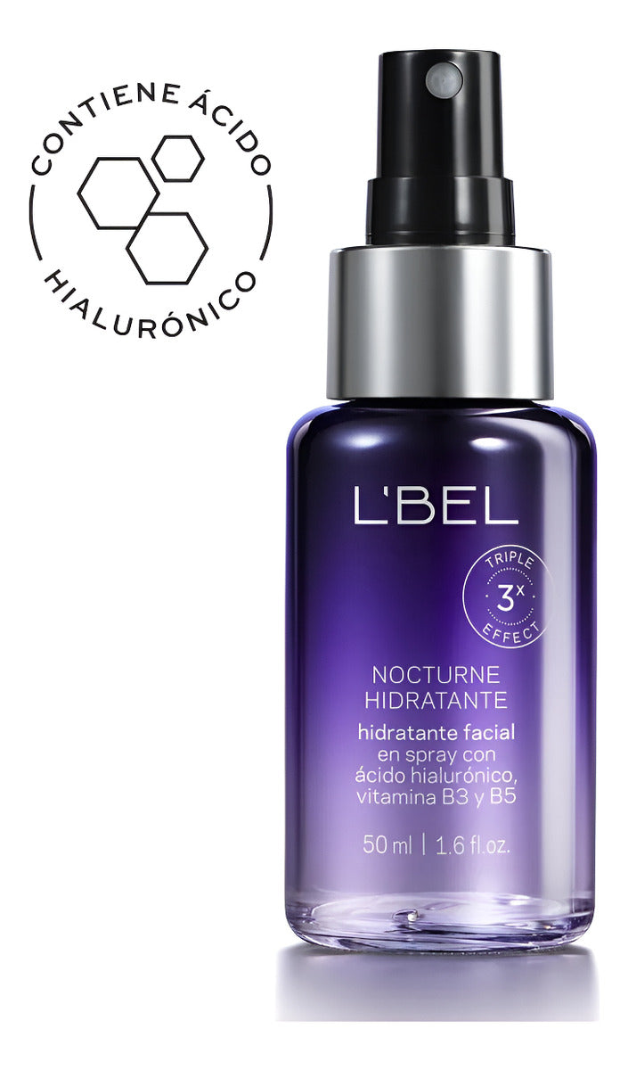 Nocturne Hidratante En Spray Con Hialuronic, B3 Y B5 De Lbel