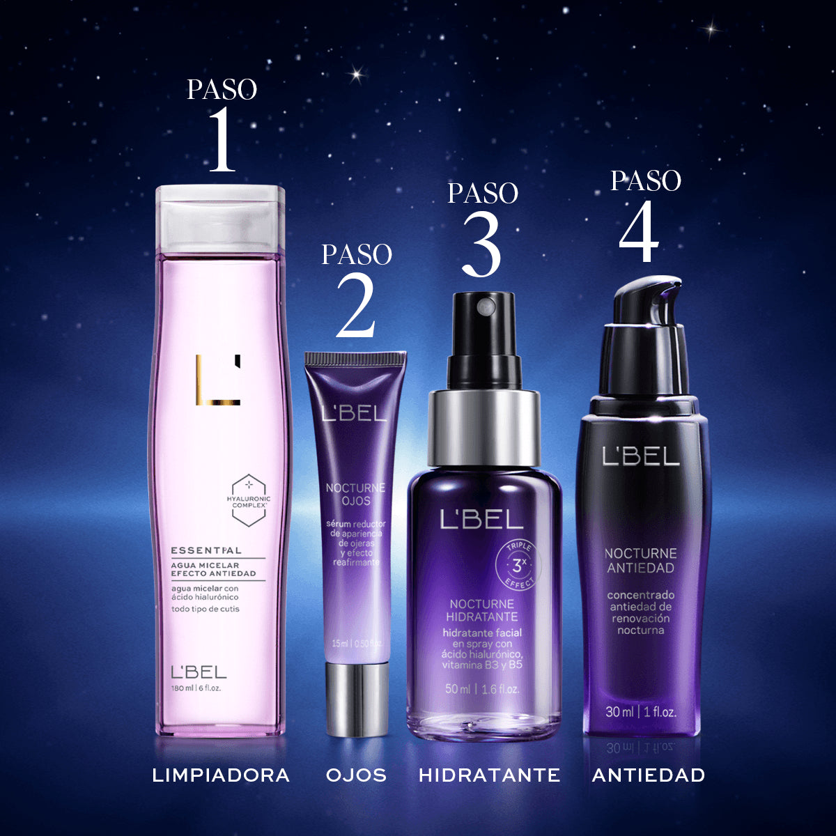 Nocturne Ojos Serum Reductor Con Acido Hialuronico Lbel