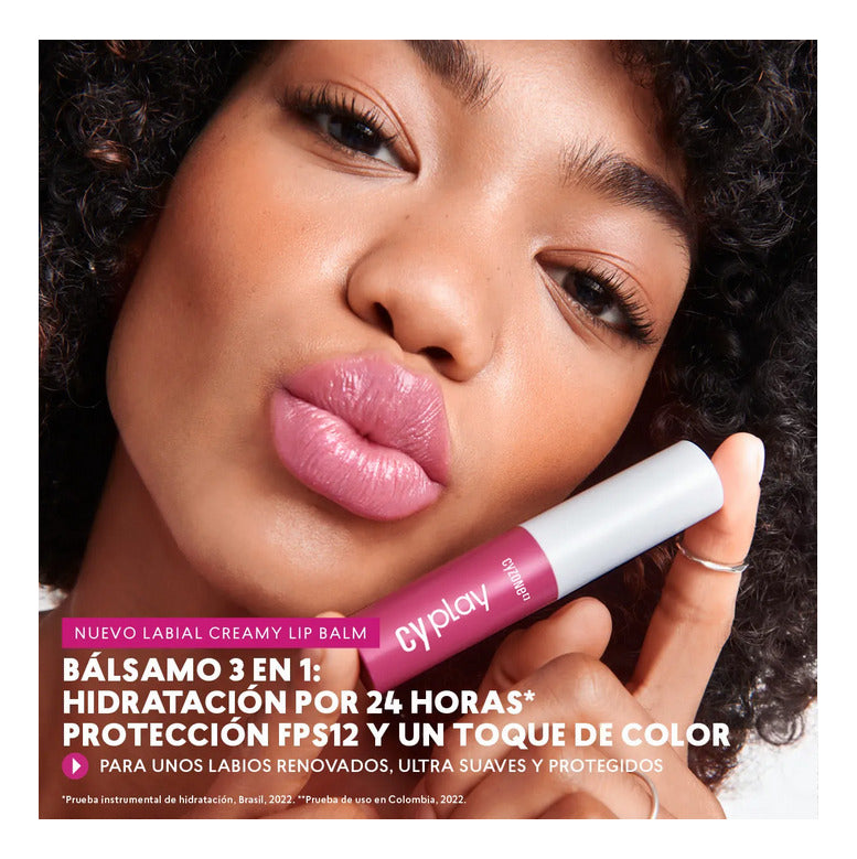 Creamy Lip Balm Cyplay - Bálsamo Labial Fps12 - Cyzone