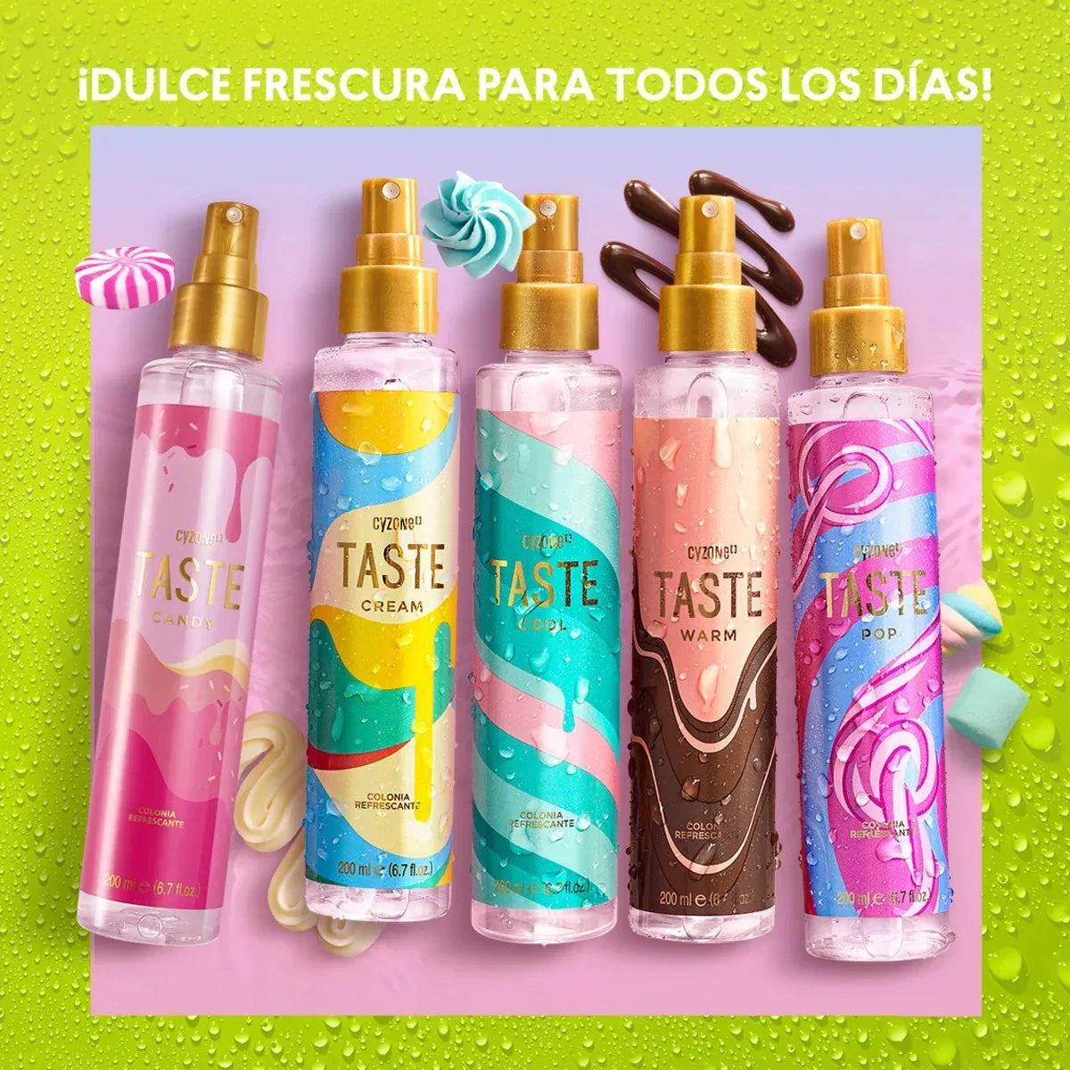 Cyzone Taste Candy Splash Mujer 200ml