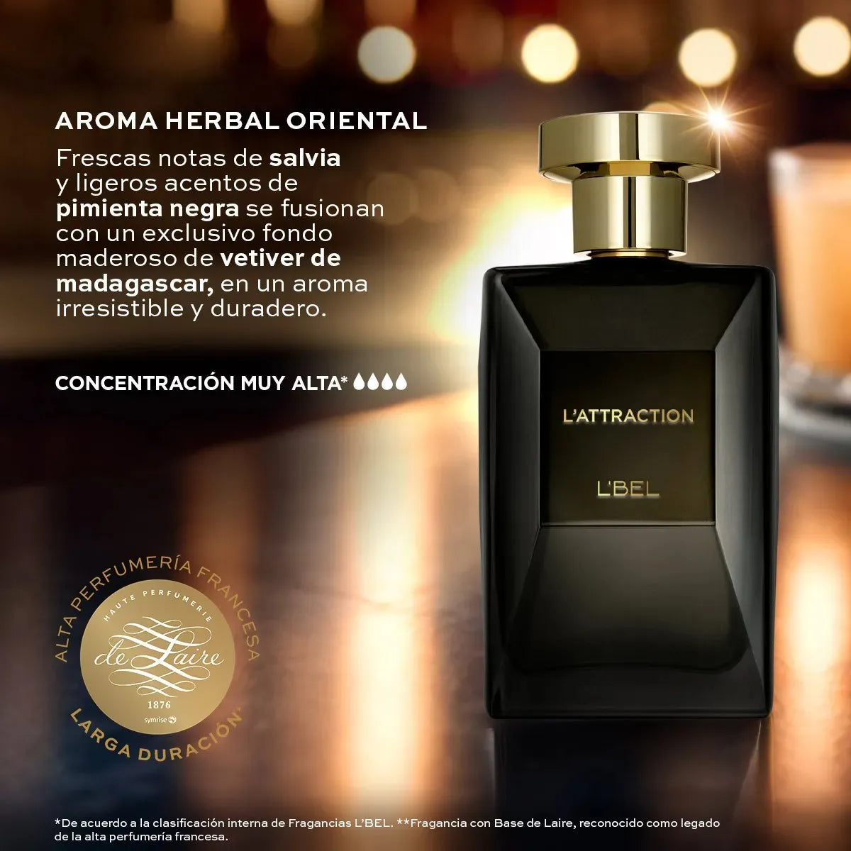 L'bel - Perfume De Hombre L'attraction