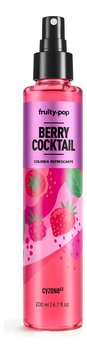 Berry Cocktail Colonia Fruitypop Para Mujer 200ml Cyzone