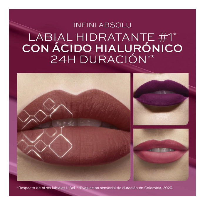 Labial Líquido Larga Duración Infini Absolu L´bel