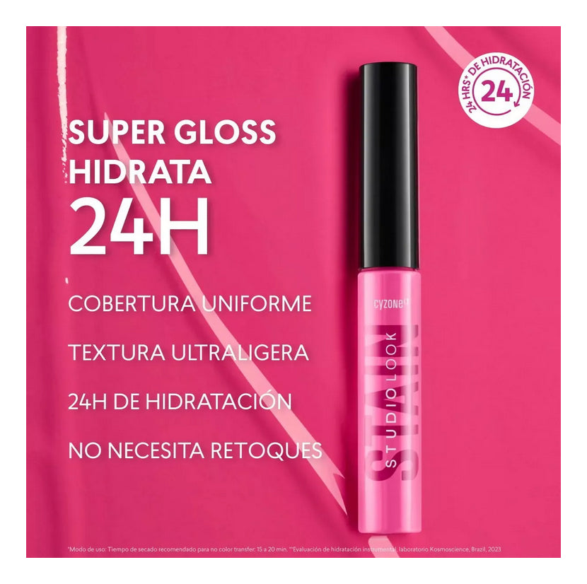 Studio Look - Brillo Hidratante Con Tinta Labial - Cyzone