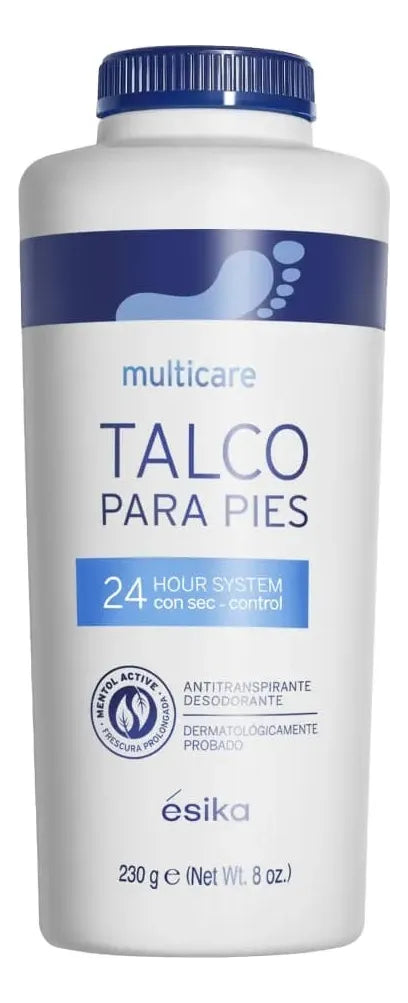 Talco Para Pies Multicare 230grs. Ésika