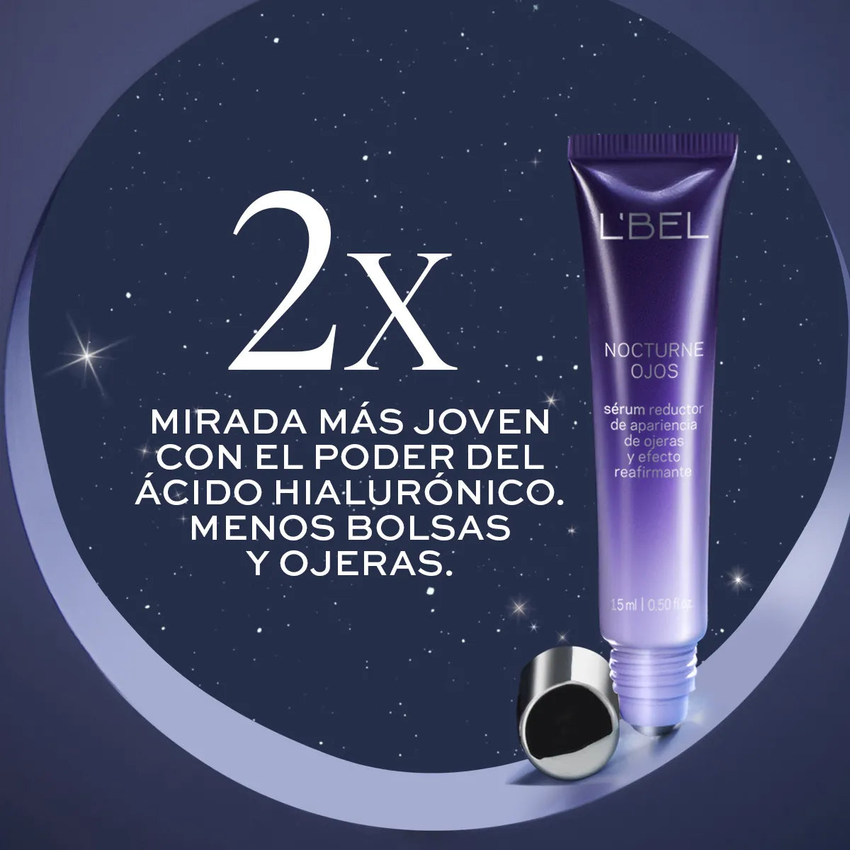 Nocturne Ojos Serum Reductor Con Acido Hialuronico Lbel