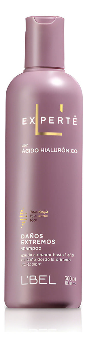 Shampoo Daños Extremos Ac. Hialur, Exlperté  L´bel