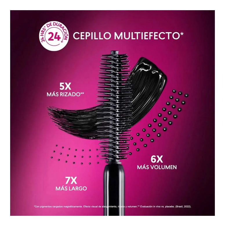 Mascara De Pestañas Magnetic Lash Studio Look De Cyzone