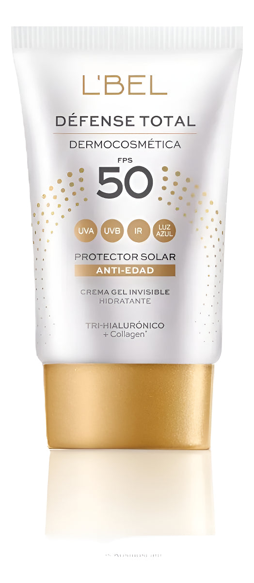 Bloqueador Solar Rostro Defense Total Fps 50 Lbel Antiedad