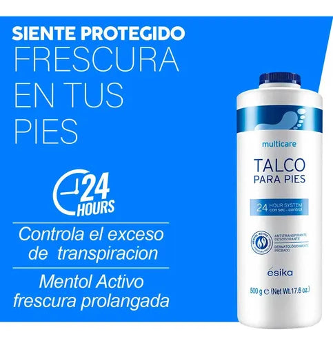 Talco Para Pies Multicare 230grs. Ésika