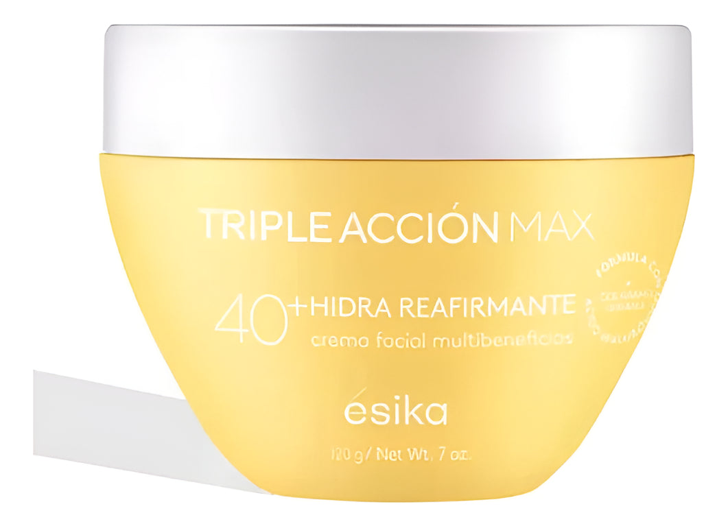 Crema Facial Hidra Reafirmante Triple Acción Max 40+ Ésika