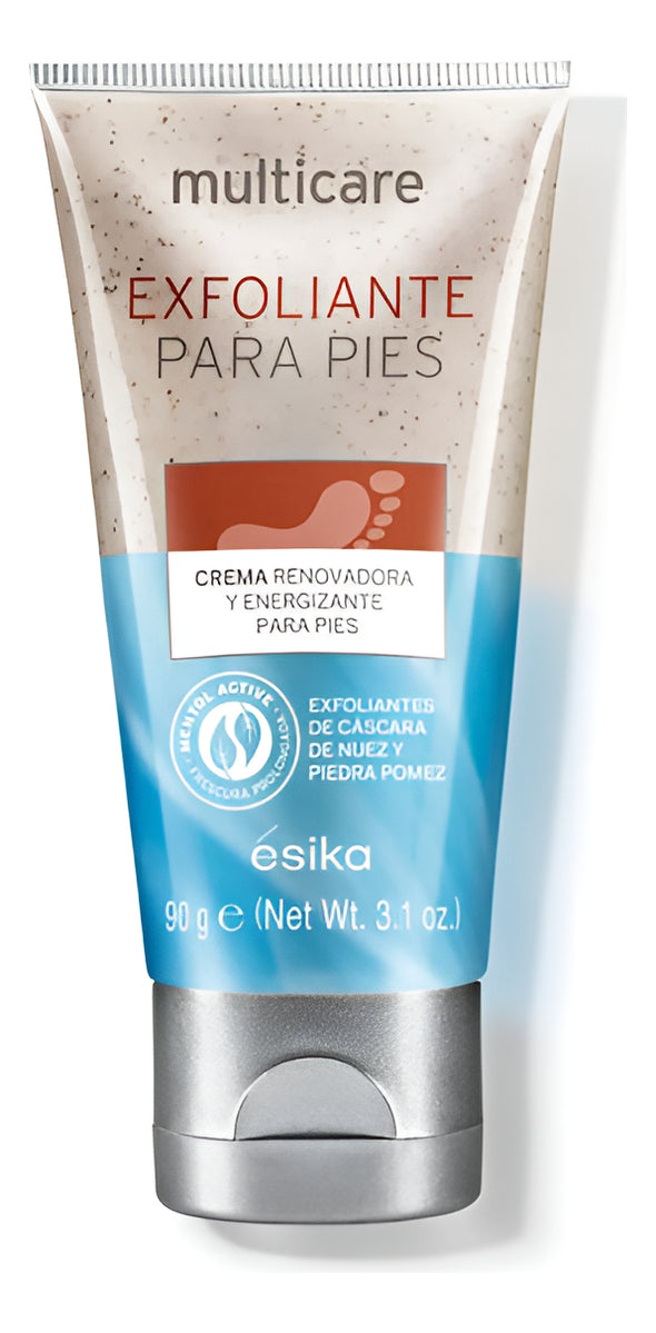 Crema Exfoliante Para Pies Con Cáscara  De Nuez Esika
