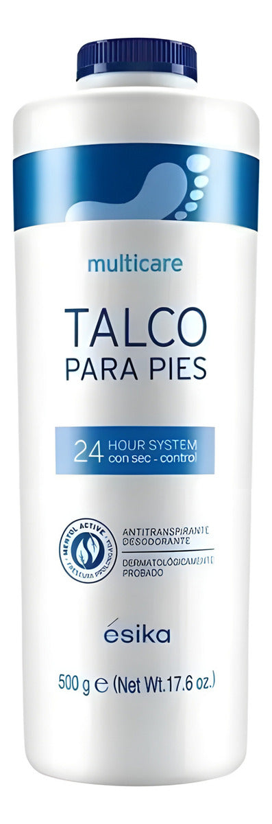 Talco De Pies Esika Multicare 500gr