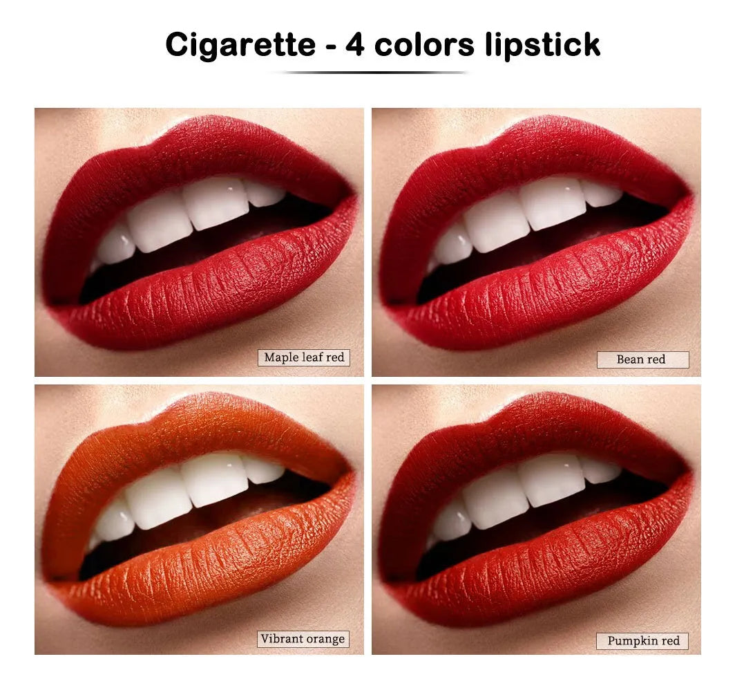 Set De 4 Labiales Cigarrillos De Larga Duración