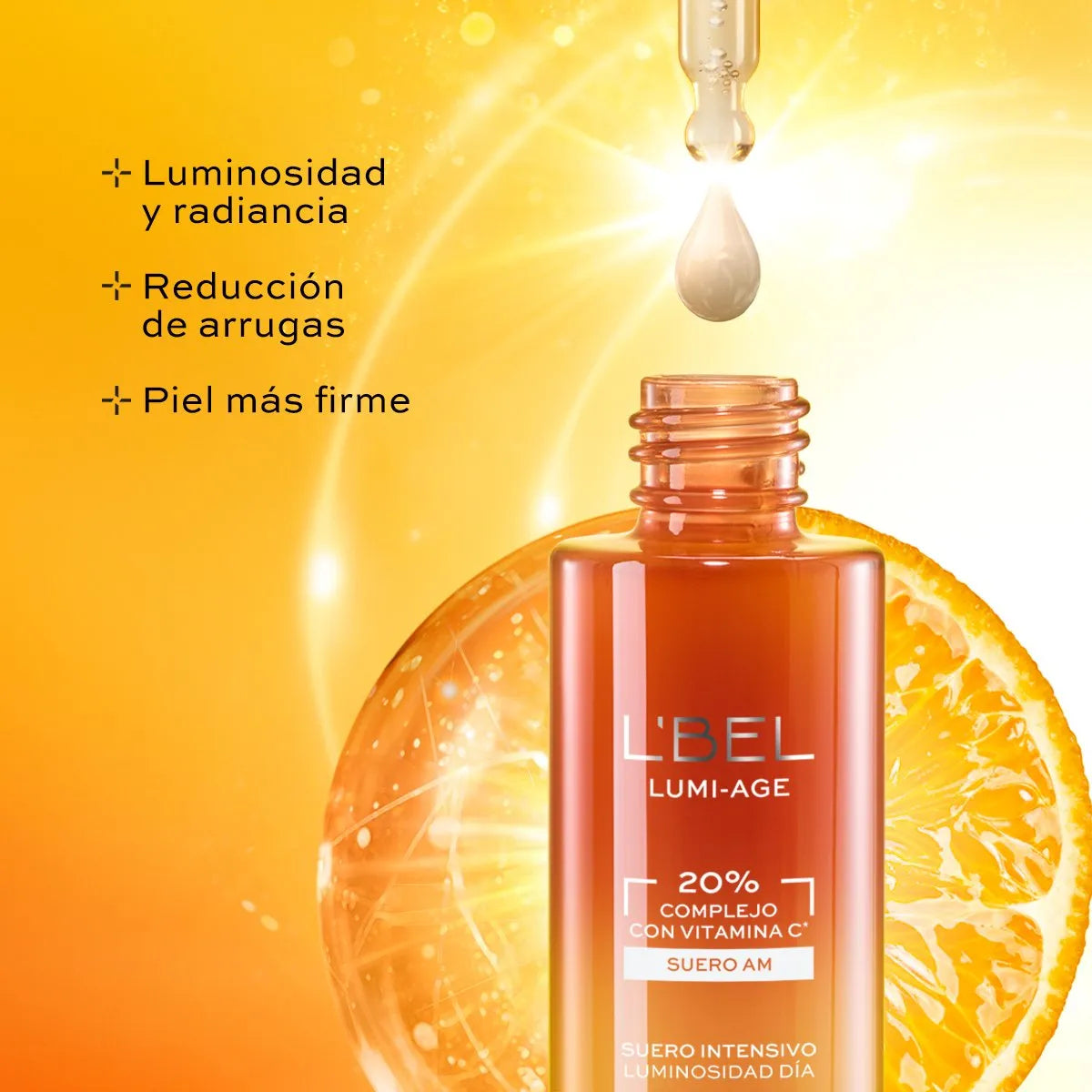 Lbel Sérum Facial Vitamina C Lumi Age Am Antioxidante 27ml