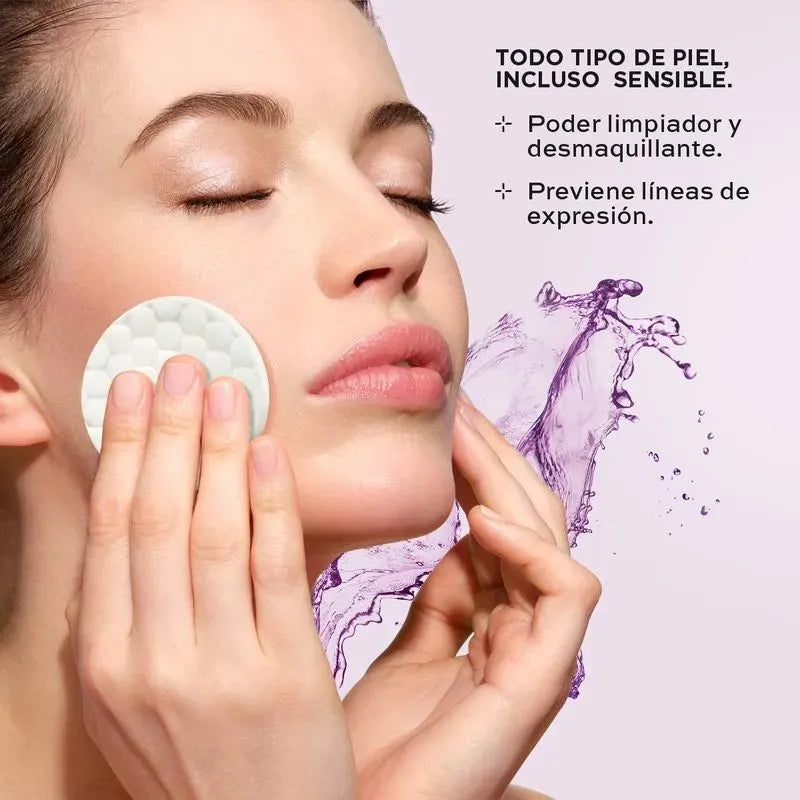 Agua Micelar Efecto Antiedad Acido Hialuronico Lbel 180ml