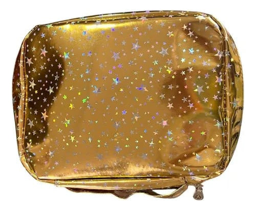 Neceser Dorado Compacto Y Elegante