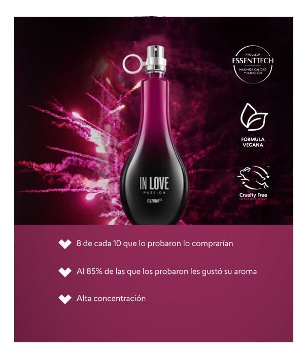 In Love Passion -perfume Femenino - Cyzone
