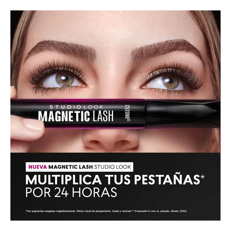 Mascara De Pestañas Magnetic Lash Studio Look De Cyzone