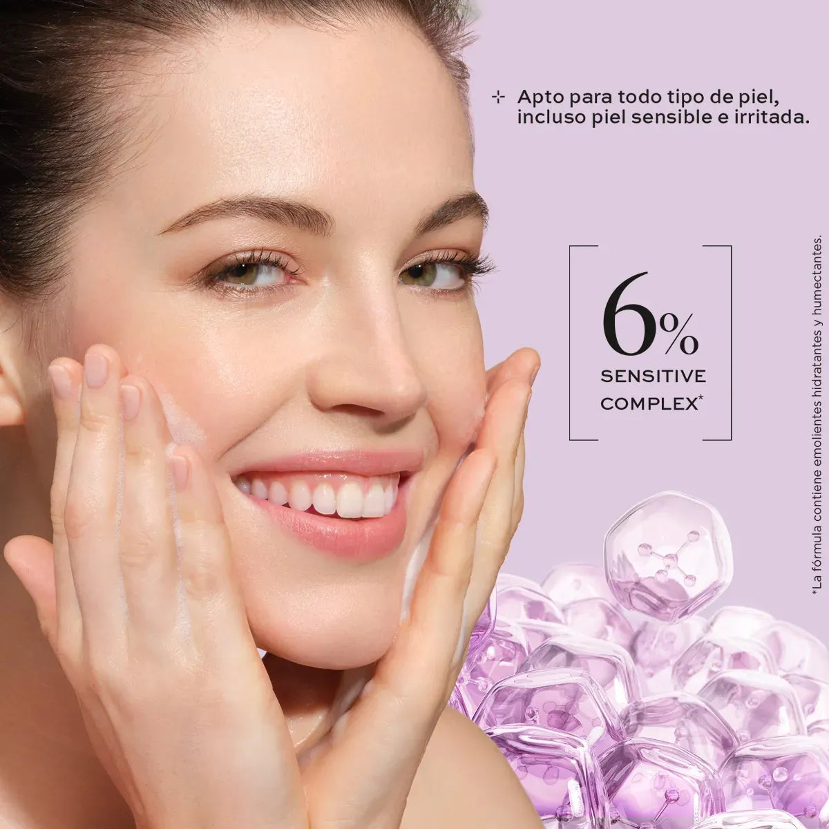 Limpiadora Facial En Espuma Parapieles Sensibles Y Seca Lbel