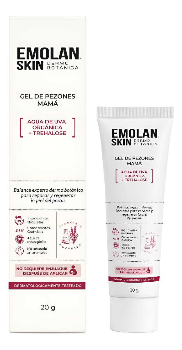 Gel De Pezones Mama Organico 20g