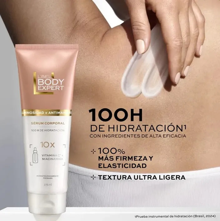 Serum Corporal Luminosidad + Antimanchas Body Expert Lbel