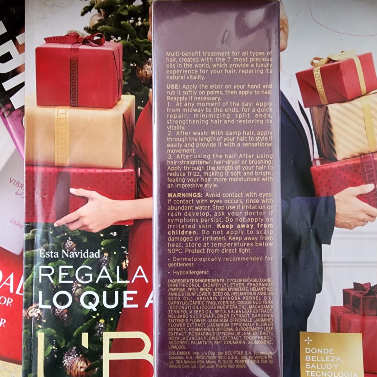 Oleo Lbel - Elixir De Luxe - Tratamiento Para El Cabello