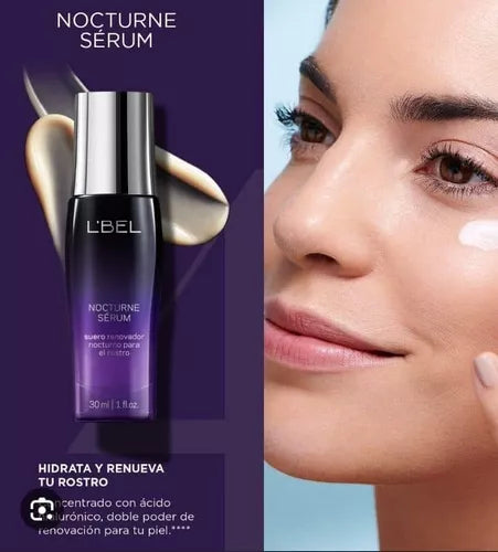 Serum Rostro Nocturno Renovador Acido Hialuronico Lbel 30ml