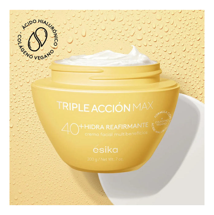 Crema Facial Hidra Reafirmante Triple Acción Max 40+ Ésika