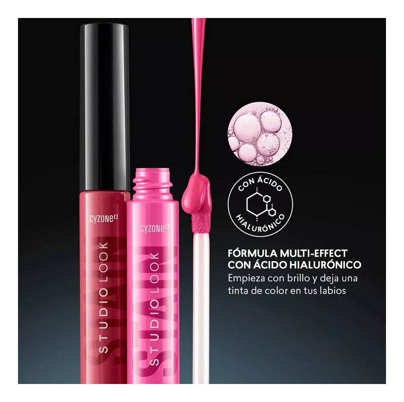 Studio Look - Brillo Hidratante Con Tinta Labial - Cyzone