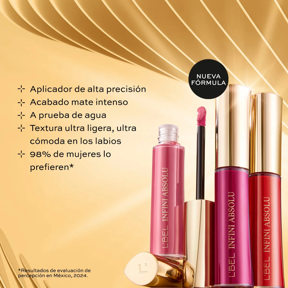 Labial Líquido Larga Duración Infini Absolu L´bel