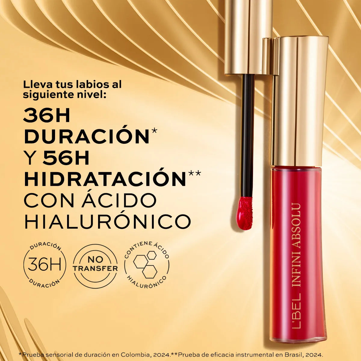 Labial Líquido Larga Duración Infini Absolu L´bel