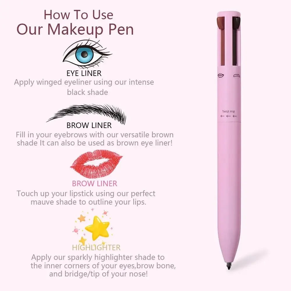 Pinkypen - 4 in 1 makeup pencil